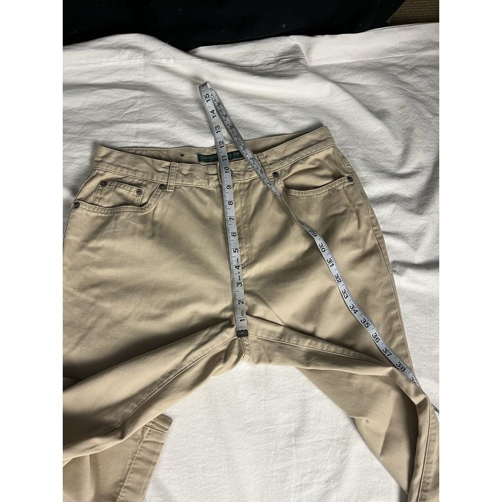 Lauren Jeans Co. Ralph Lauren Authentic Denim Outfitters Women's Pants Size 6 - Picture 8 of 11